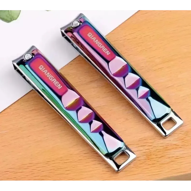 Unghiere Royal-Multicolore 12/Set, Pentru Manichiura Si Pedichiura Din Otel Inoxidabil