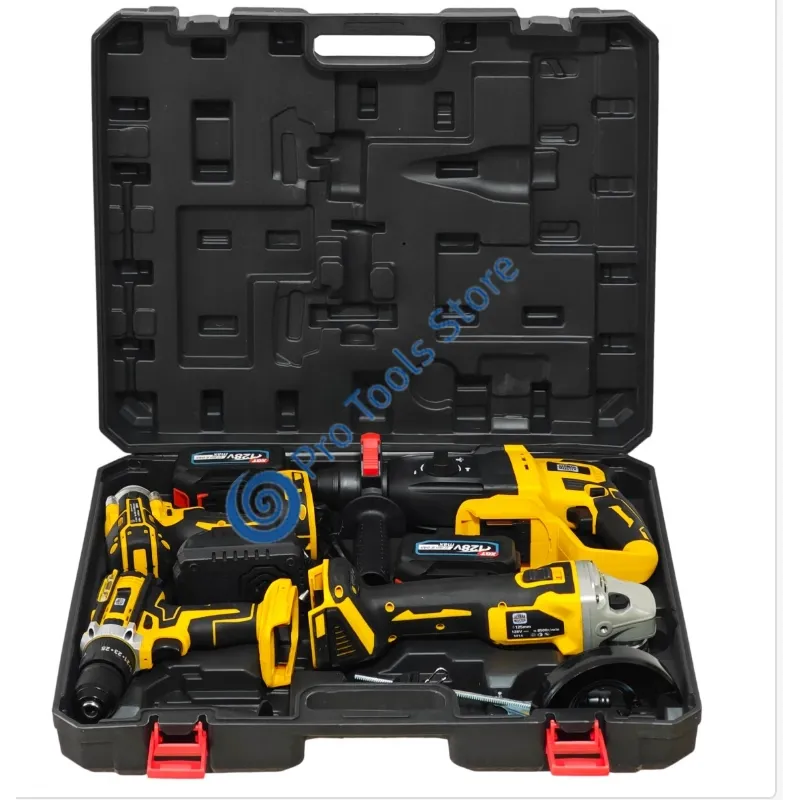 Scule Profesionale OTTO -Engros- 48V 2 Acumulatori, Bormasina, Cheie de Impact, polizor unghiular ,Ciocan Rotopercutor, Incarcator