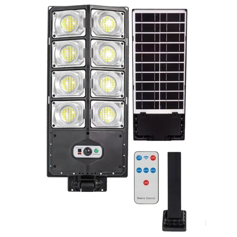 Lampa Solara Stradala cu 8 Casete