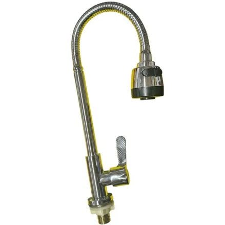 Robinet De Chiuvetă Flexibil Pentru Apa Rece Este Fabricat Din Otel Inoxidabil