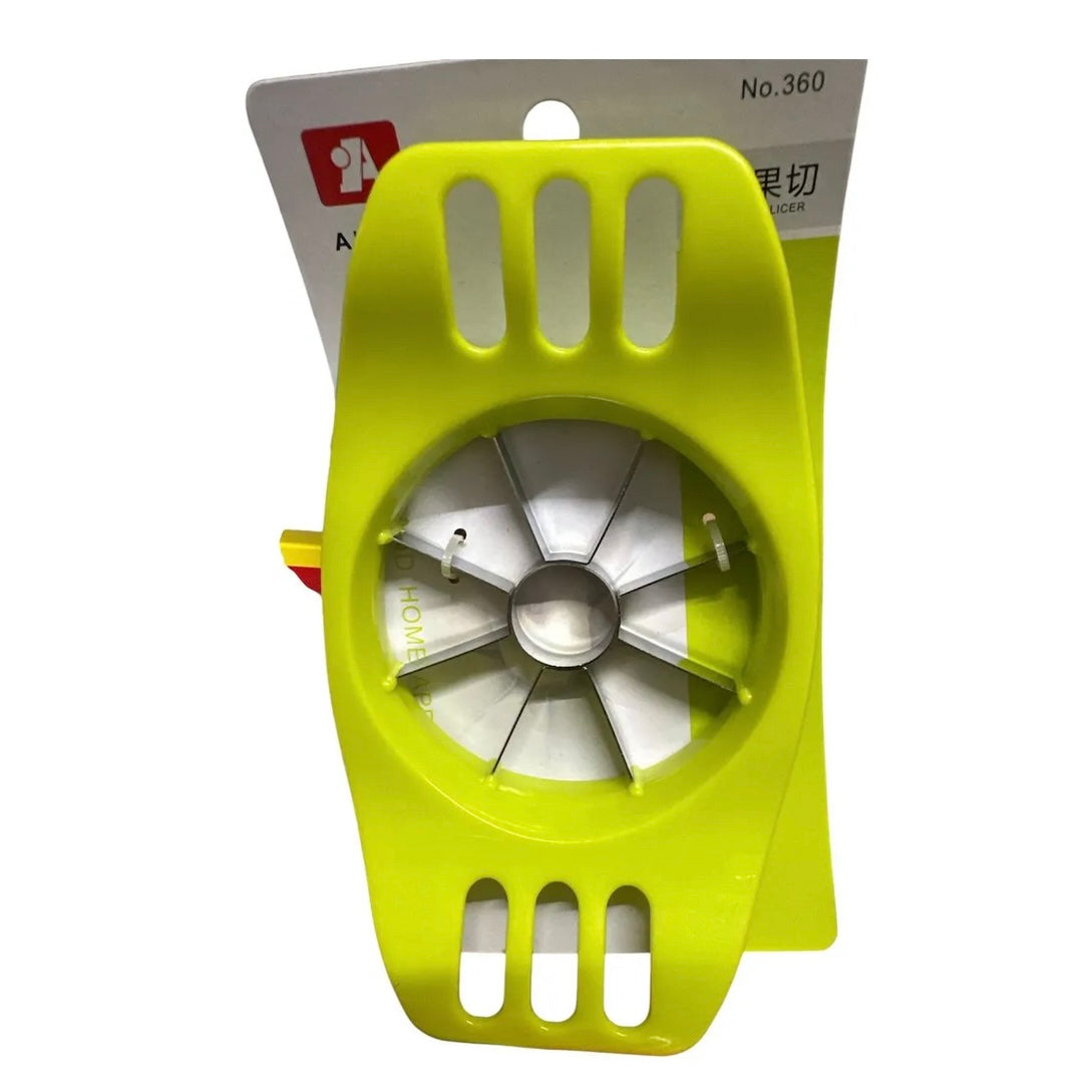 Feliator Manual, Inox, Feliere Fructe, 8 Felii Uniforme, Multicolor