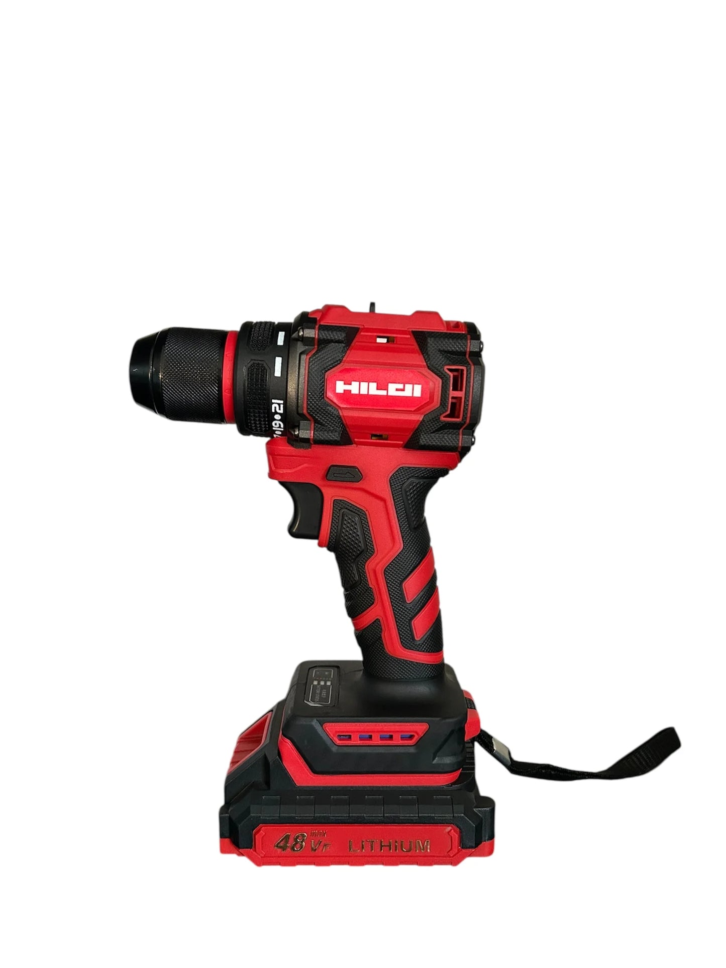 Set Aparat de Gaurit Electric Fara Fir, 48v , 520N.m, 5000rpm, Set cu 2 Acumulatori , Cutie Unelte