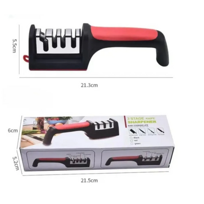Ascutitor Cutite Manual Cu 3 Niveluri 21x5cm