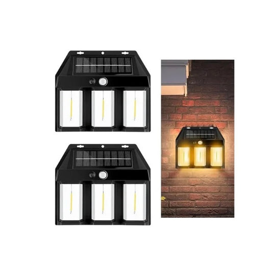 Lampa Solară De Exterior, 3 Led, Waterproof.