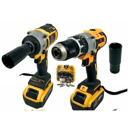 Scule Profesionale OTTO -Engros- 48V 2 Acumulatori, Bormasina, Cheie de Impact, polizor unghiular ,Ciocan Rotopercutor, Incarcator