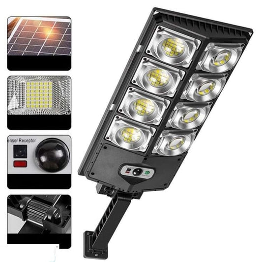 Lampa Solara Stradala cu 8 Casete