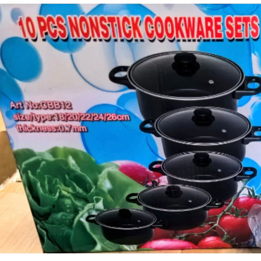 Set Oale 10 Bucăți De Gătit Antiadizente