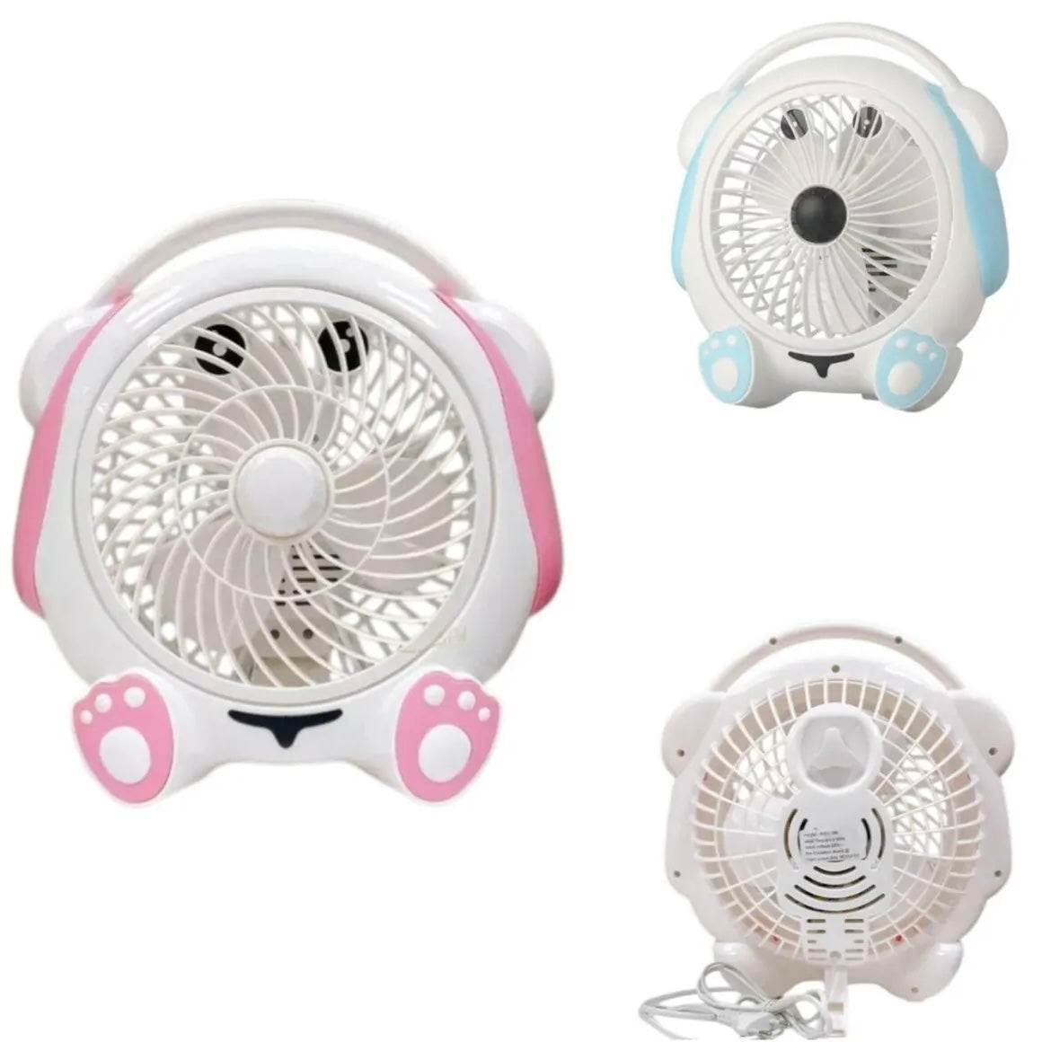 Ventilator Electric 30x26cm, Model Animat Pentru Copii