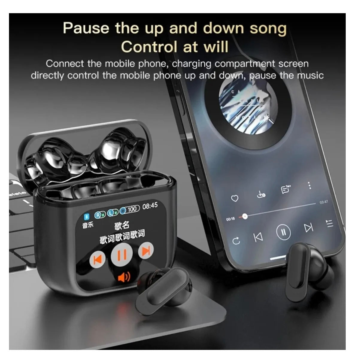 SilentView SE-60 Ecran LCD Cu Control Tactil, Super Bass, Sunet Premium, Microfon ENC