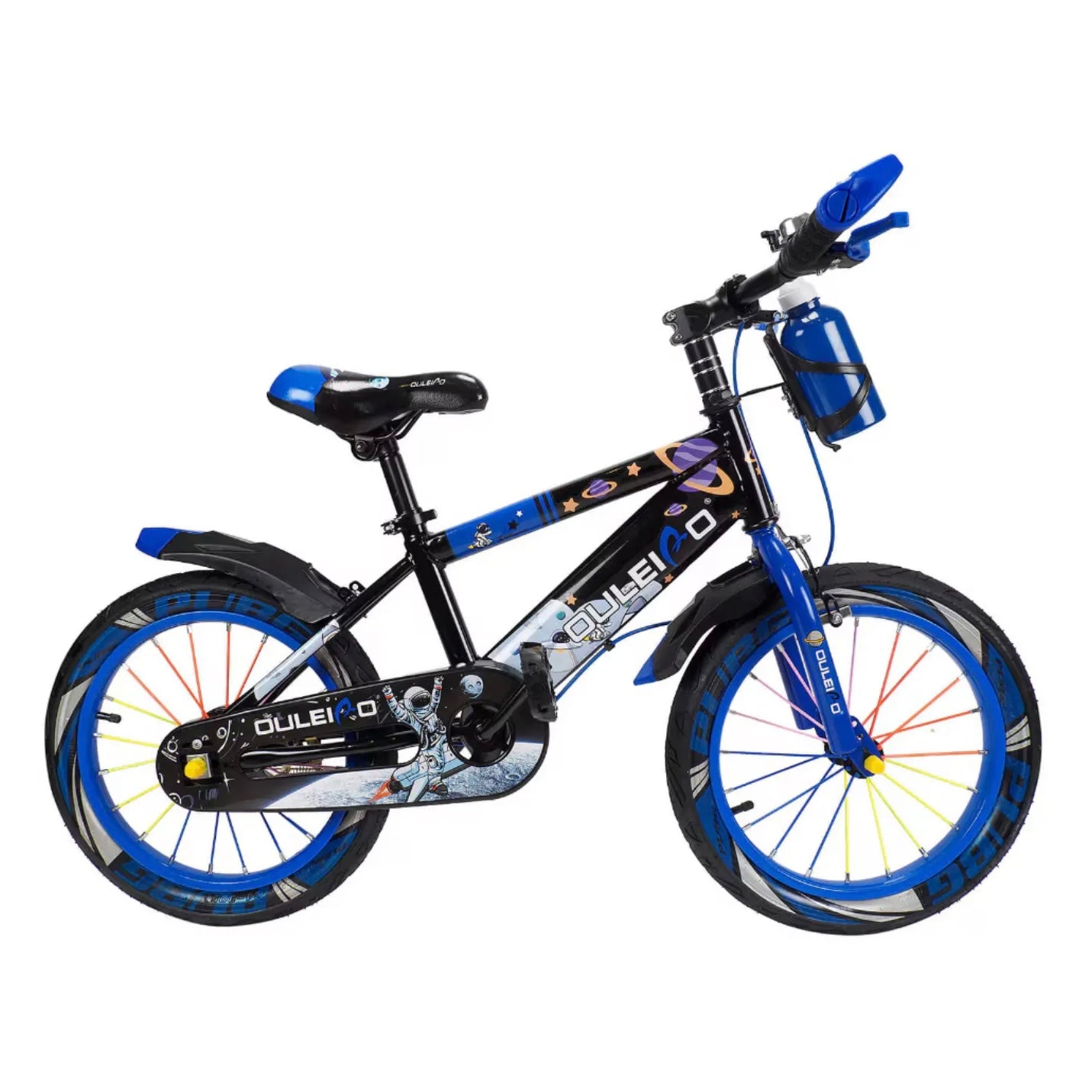 Bicicletă Copii 4–8 Ani, Cu Roți Ajutătoare Si Bidon Pentru Apă