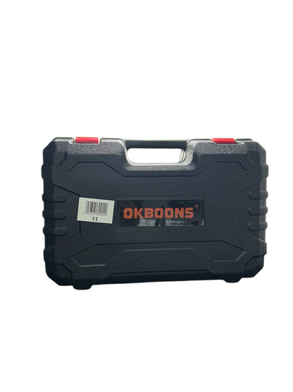 Set Foarfecă Electrică + Fierăstrău cu Lanț Portabil 48V, 2 Acumulatori Li-Ion, Cutie Transport