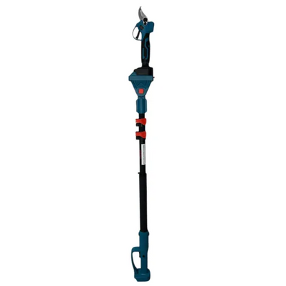 Set Foarfecă Electrică + Fierăstrău cu Braț Telescopic 48V, 2 Acumulatori Li-Ion, Tăiere Crengi și Pomii