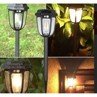 Lampa solara-Engros de gradina tip felinar cu tarus