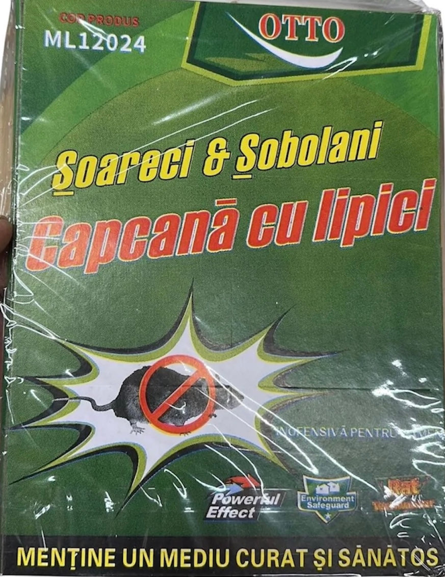 Lipici Pentru Soareci 80G,Carte Soareci Trap